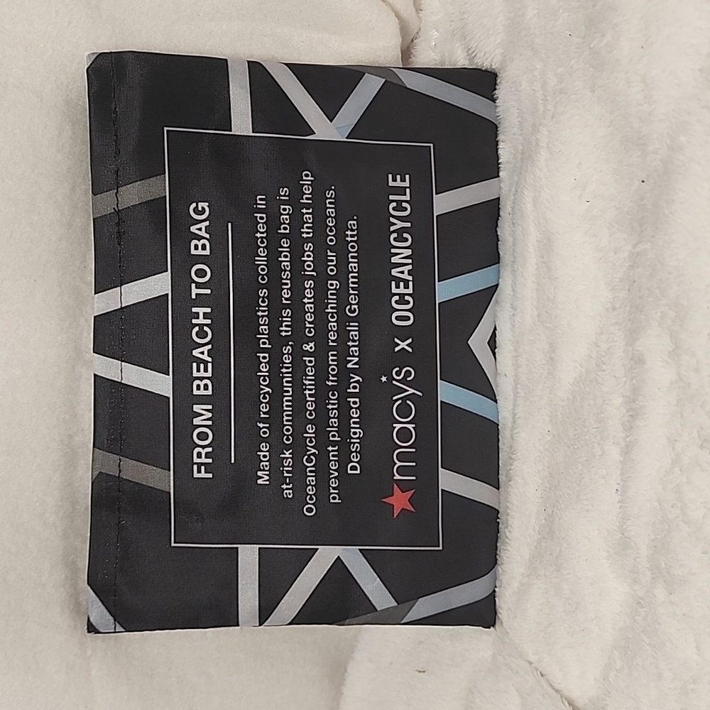 Macy's × Oceancycle Beach Bag/ Reusable Tote NWT